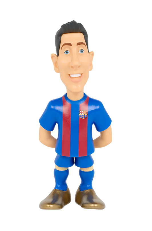 مجسم روبرت ليفاندوفسكي لاعب برشلونة من مينيكس