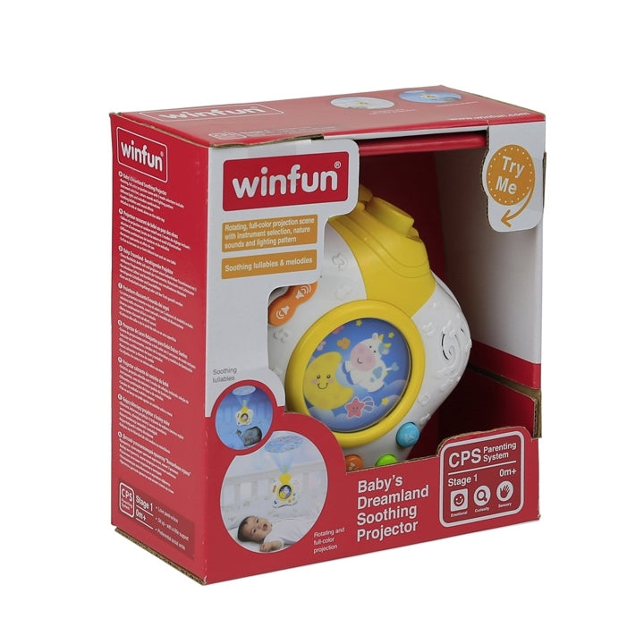 وين فن - جهاز جهاز عرض بيبي دريم مهدئ للأطفال